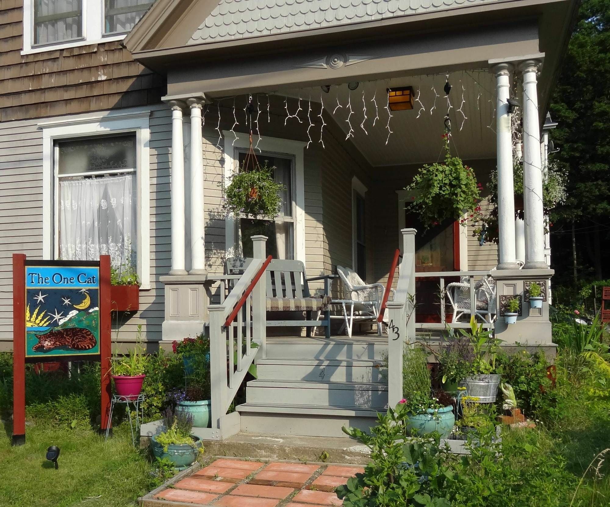 The One Cat Bed & Breakfast Brattleboro Ngoại thất bức ảnh